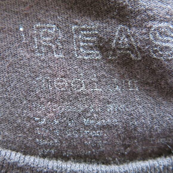 Reason Brand JAPAN Anime Dragon Tiger T Shirt Size M Mens Black Logo Fantasy - Picture 9 of 10